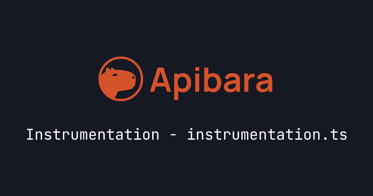 Instrumentation - instrumentation.ts - Apibara Documentation